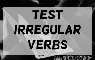 test irregular verbs
