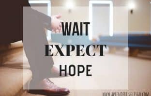 wait, expect y hope