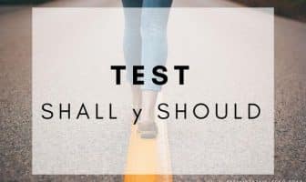 Test SHALL y SHOULD - Ejercicios para practicar
