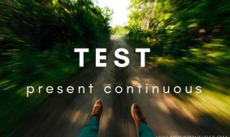 test present continuous - ejercicios para practicar
