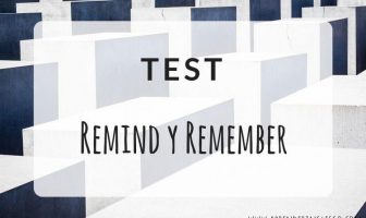 Test REMIND y REMEMBER - Ejercicios para practicar