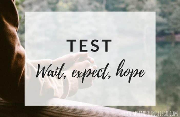 Test WAIT, EXPECT y HOPE - Ejercicios para practicar