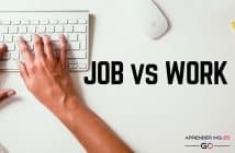 Diferencia entre JOB Y WORK en inglés y español